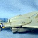 1985 Bandai Go-Bot Transformer - F-15 Eagle Airplane - Vintage Toy
