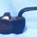 Tobacco Pipe Burled Wood Smoking Pipe - SHOE Shaped Souvenir of Holland - tobacciana