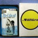 vintage Cigarette Lighter Musical - BEL FAST Self-ironing 100% Cotton Advertising - tobacciana NIB