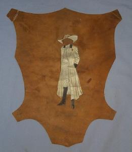 Leather POLO GIRL Colored Etching - Misc.