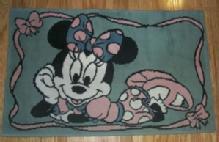 Walt Disney's MINNIE MOUSE Rug - Misc.