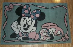 Walt Disney's MINNIE MOUSE Rug - Misc.