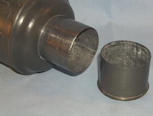 Two Pewter Oriental Lidded Containers - Metalware