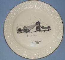 Chesaning Michigan Porcelain Decorative Church Plate
