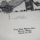 Chesaning Michigan Porcelain Decorative Church Plate