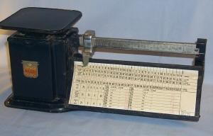 TRINER Air Mail Accuracy Two Pound Scale - Metalware