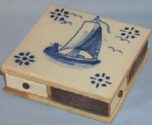 DELFT Tile Match Holder - Tobacciana