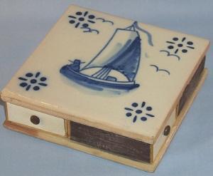 DELFT Tile Match Holder - Tobacciana
