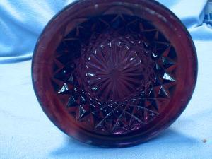 Carnival glass Fenton Amethyst MORNING GLORY Carnival Glass