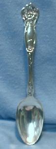 vintage Wallace Sterling Silver CORNATION Teaspoon - 1909