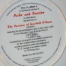 Bradford Exchange SCARLETT O'HARA Limited Edition Porcelain Plate