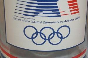 Oversize LOS ANGELES 1984 OLYMPIAD Glass Mug
