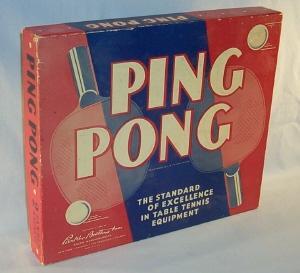 Parker Brothers PING PONG Sporting Set in Box