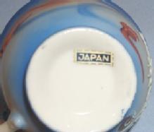 Pair TIFFIN Frosted Blue PARROT Glass Candle Holders