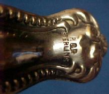 Nickel Silver Sugar Tongs - Metalware