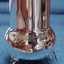 MERCURY GLASS Footed Tooth Pick - Glass
