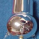 MERCURY GLASS Footed Tooth Pick - Glass