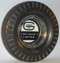 GENERAL TIRE Advertising Ashtray - Tobacciana