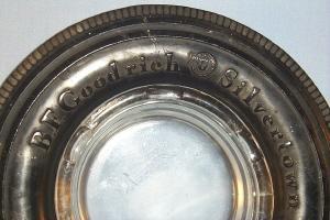 B.F. GOODRICH SILVERTOWN Tire Advertising Ashtray - Tobacciana