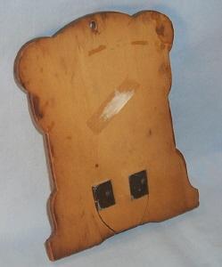 Wooden Hanging Jackson, Mich. Advertising MATCHHOLDER