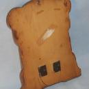 Wooden Hanging Jackson, Mich. Advertising MATCHHOLDER