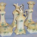 Old Eight Piece VICTORIAN Porcelain Dresser Set