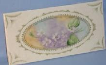 Beautiful Italian Ceramic Flower Design Tile - Pottery
