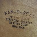 NEW YORK 1939 WORLD'S FAIR Wood Portable Seat - Furniture