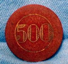 old vintage Clay Poker Chip