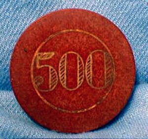 old vintage Clay Poker Chip