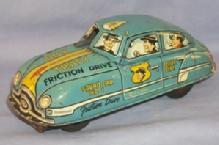 DICK TRACY Friction Drive Squad Car No. 1 - Toys
