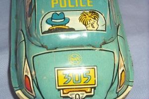 DICK TRACY Friction Drive Squad Car No. 1 - Toys