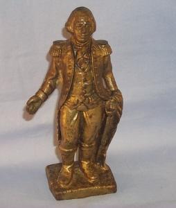 GEORGE WASHINGTON Cast Iron Bank - Metalware