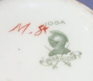 IOGA Warwick OLD FISHERMAN Porcelain Mug
