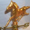 Brass & Copper Decorative Desktop HORSE WEATHERVANE - Metalware