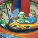 German Spring Driven Toy Circus Carousel