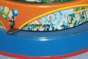 German Spring Driven Toy Circus Carousel