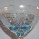Five Depression Glass Azure Blue FOSTORIA June High Sherbets