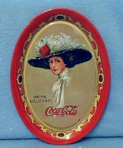 Tin Coca-Cola Tip TRAY - Advertising - Tin metalware