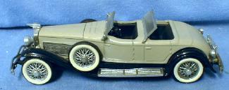 old vintage DUESENBERG Automobile Die Cast Toy - 1934 Rio made in Italy