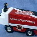 Zamboni DETROIT RED WINGS Ice Rink Machine - Die Cast ICE MAKER Toy