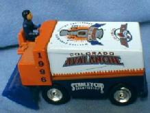 vintage 1996 Stanley Cup COLORADO AVALANCHE Ice Rink Machine - Die Cast ICE MAKER Toy