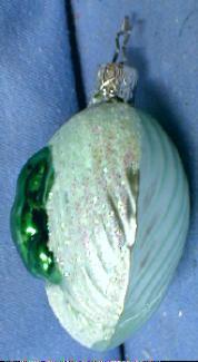 FROG Christmas Ornament - Vintage Blown Glass Holiday Ornament