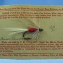 old Hand Tied Fly Fishing Lure - BROWN BUCKTAIL - Trout Bass Salmon Rainbow Bait - sporting