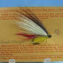 vintage Hand Tied Fly Fishing Lure LIGHT BUCK - Trout Bass Salmon Rainbow Bait - sporting