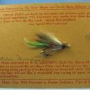 old Hand Tied Fly Fishing Lure - DEER MOUSE - Trout Bass Salmon Rainbow Bait - Vintage sporting