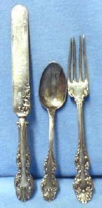 Youth Silver Flatware Set - 3 pieces