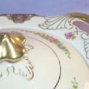 German BLACK KNIGHT Porcelain Oval Vegetable Bowl