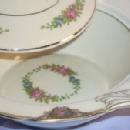 German BLACK KNIGHT Porcelain Oval Vegetable Bowl