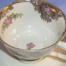 One German BLACK KNIGHT 8 Piece Porcelain Table Setting Dish Set